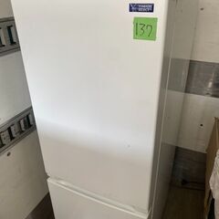 NO 137❗️ 配送無料　2019年式 YAMADASELECT(ヤマダセレクト） YRZF15G1 2ドア冷蔵庫 (156L・右開き) ホワイト