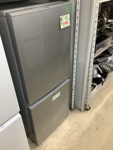 アクア 126L 2ドア 冷蔵庫 AQR-13H 管C240530AK (ベストバイ 静岡県袋井市)