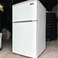冷蔵庫 中古 ヤマダ冷凍冷蔵庫90L YRZ-C09G1 小型冷蔵庫 2ドア冷蔵庫 冷蔵庫中古 冷蔵庫一人暮らし 送料無料