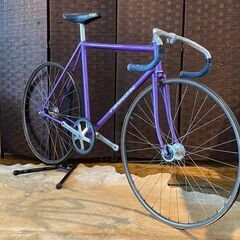 ■PANASONIC パナソニック オーダーフレーム パープル クロモリ ビンテージ ピスト 自転車 札幌発★ 2026年最新】panasonic クロモリの人気アイテム - メルカリ