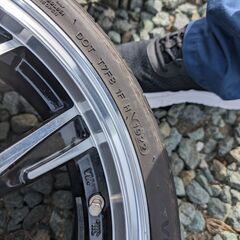 軽自動車用ホイール　16インチ　165/40R16　タイヤバリ溝　ホイルもきれい　４本セット　ムーブとかタントとかワゴンRとか　