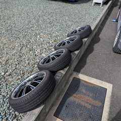軽自動車用ホイール　16インチ　165/40R16　タイヤバリ溝　ホイルもきれい　４本セット　ムーブとかタントとかワゴンRとか　