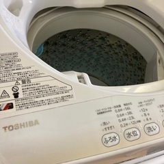 【明日まで】東芝　AW-7G2 家電 生活家電 洗濯機