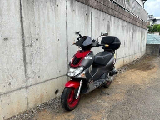 引き渡し調整中⭐︎実働　KYMCO スーパー9S 2st 50cc登録