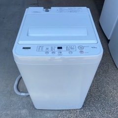 f●■【2021年式】ヤマダ・全自動洗濯機4.5kg【TWM-T...