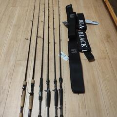 ダイワ　スティーズ　ブラックレーベル　ロッドセット
