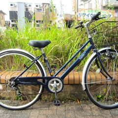 中古自転車 possible ママチャリ 実用 自転車 6段変速...