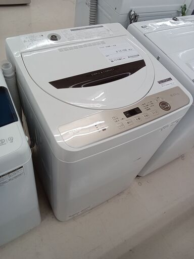 ★ジモティ割あり★ SHARP 洗濯機 ES-GE6E 6.0kg 21年製 動作確認／クリーニング済み TC3112