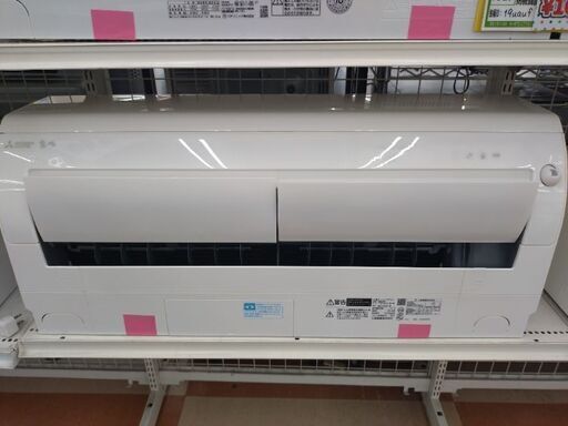 ★ジモティー割引有★ MITSUBISHI 2.8kwルームエアコン MSZ-R2821-W 冷房・暖房兼用 2021年製 中古品