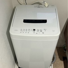 【ネット決済】値下げ 　全自動洗濯機5kg