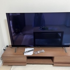 【極美品】Amazon テレビ台　55V 幅180cm