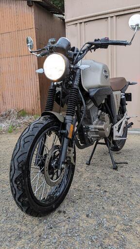 カフェレーサー125　原付125cc  新古車　　原付2種