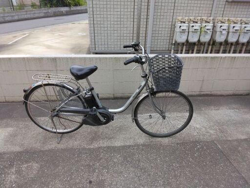 パナソニック電動アシスト自転車(バッテリー、充電器付き)