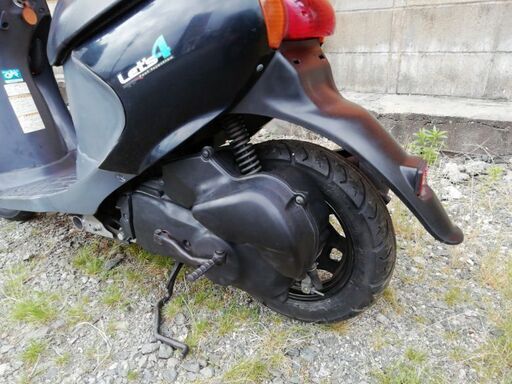 スズキ、レッツ4 取り回しが楽なコンパクトな4スト。 レッツ(4