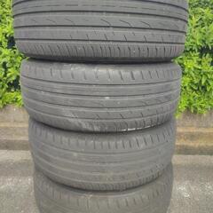 日産 エクストレイル(DBA−NT31) 純正17㌅アルミホイールと17㌅タイヤ(TOYO PROXES CF2 SUV)の4本セット