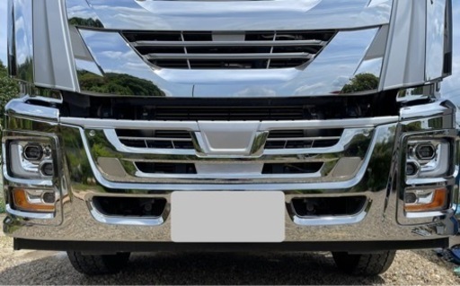 ISUZU ファイブスター ギガ 純正 メッキ フロントバンパー いすゞ NEW