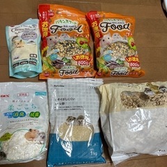 ハムスター餌など(お返事早かった方に決めました)