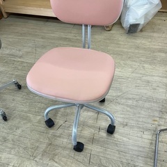 学習椅子　イス　ピンク　中古