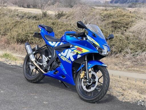 代理 スズキ gsxr125  社外マフラー