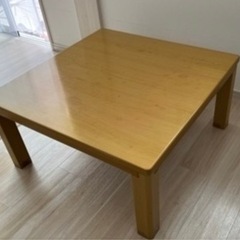 テーブル　正方形　コタツ