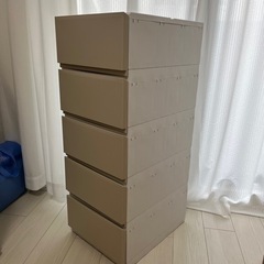 【譲渡先決定】衣装ケース　収納　家具 収納家具 カラーボックス