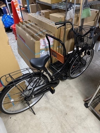 自転車  27 インチ　ブラック　走行可能