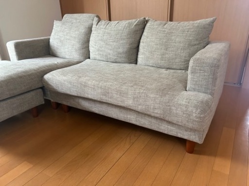 【引き取り限定】3人掛けカウチソファ ハイバックソファ[幅183] LOWYA LOWYA ソファ 3人掛けソファ 3人掛けカウチソファ ハイバックソファ[幅