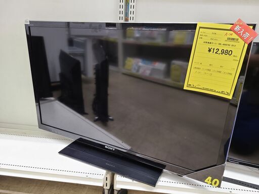 J4893　SONY　ソニー　40型液晶テレビ　KDL-40HX750　2012年製　【リユースのサカイ柏店】