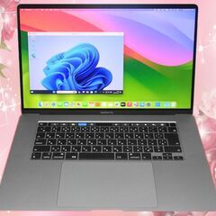 二刀流】8コア i9 MacBook Pro ＆ Windows11 Pro メモリ16GB SSD1TB