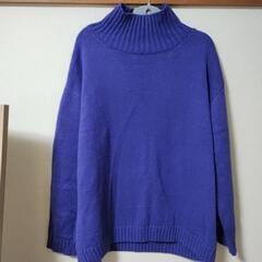 美品　ニット　タートル