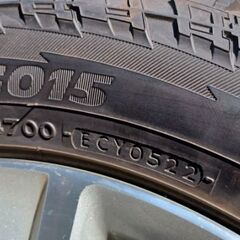 三菱デリカD5 純正ホイール4本 タイヤほぼ新品！