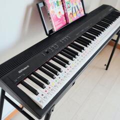 【新品同様】電子ピアノ&スタンド&楽譜セット(電動ママチャリと交換可)