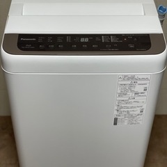 送料・設置込み可　洗濯機　7kg Panasonic 2020年