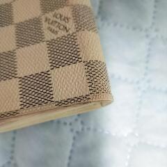 人気　ルイヴィトン　ダミエ　アズール　長財布