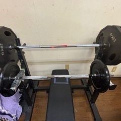ベンチプレスセット(プレート合計重量165kg)