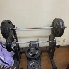 ベンチプレスセット(プレート合計重量165kg)