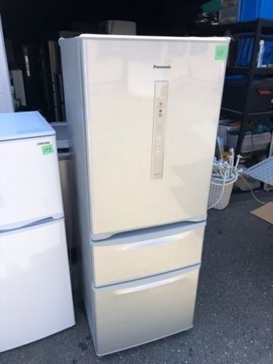 NO 111❗️福岡市内配送無料 パナソニック Panasonic 冷蔵庫(321L・右開き)3ドア エコナビ機能搭載 シャイニングシルバー NR-C32DM-S