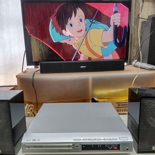 DVD CDプレーヤ内蔵 AVアンプ PIONEER 近隣配送無料 リモコン付