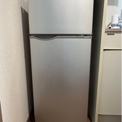 ①シャープ118L冷蔵庫