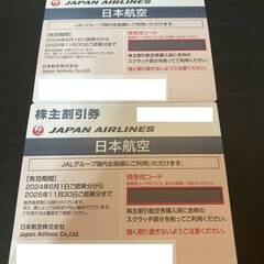 決まりました。JAL 株主優待　2枚　2025/11/30まで
