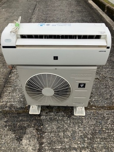 標準取付工事費込み【中古エアコン】2018年製 シャープ　主に6畳用　AY-H22DE6