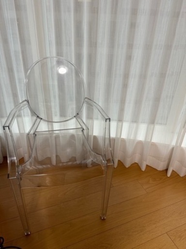 【直接取引】Kartell Louis Ghostカルテルルイゴースト1脚クリスタルイタリア製