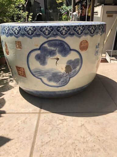 伊万里焼　火鉢　植木鉢　プランター