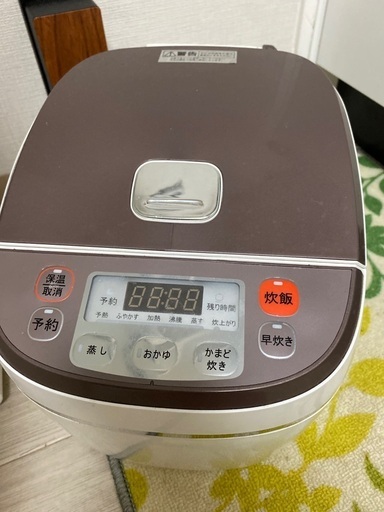 (お話し中)洗濯機、炊飯器