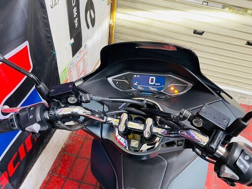 【実動】ホンダ PCX JK05 ABS グリップヒーター スマートキー ワンオーナー ボックス付 ローン分割払い・配送可 実動】ホンダ PCX JK05 ABS グリップヒーター スマートキー ワン
