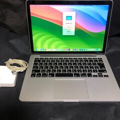 MacBook Pro Retina 13インチ Late2013・Core i7／メモリー8GB／SSD-512GB・Office2019・Windows11とのデュアルブート設定済みで即使用可能 MacBook Pro Retina 13インチ Late2013・Core i7／メモリー8GB／SSD