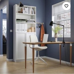 
IKEA アンファラレ ワークデスク 竹 140x65美品
