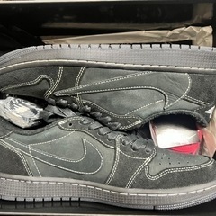 Travis Scott × Nike AJ1 Black Ph...