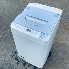 ♦️ SHARP電気洗濯乾燥機  【2016年製】ES-TX550-A