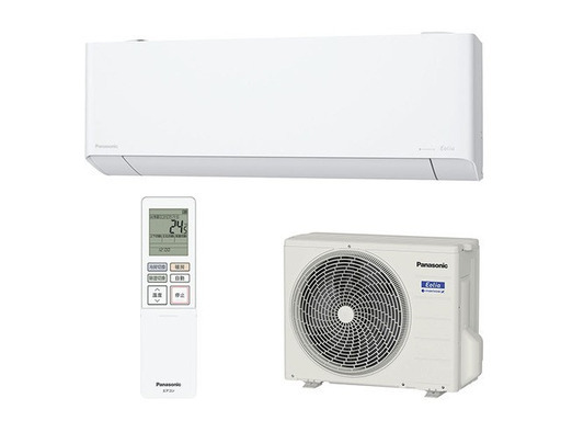 Panasonic　パナソニック　ルームエアコン 　CS-283DEX-W／CU-283DEX　10畳用　◆直接引取歓迎◆【未使用　倉庫保管品】
